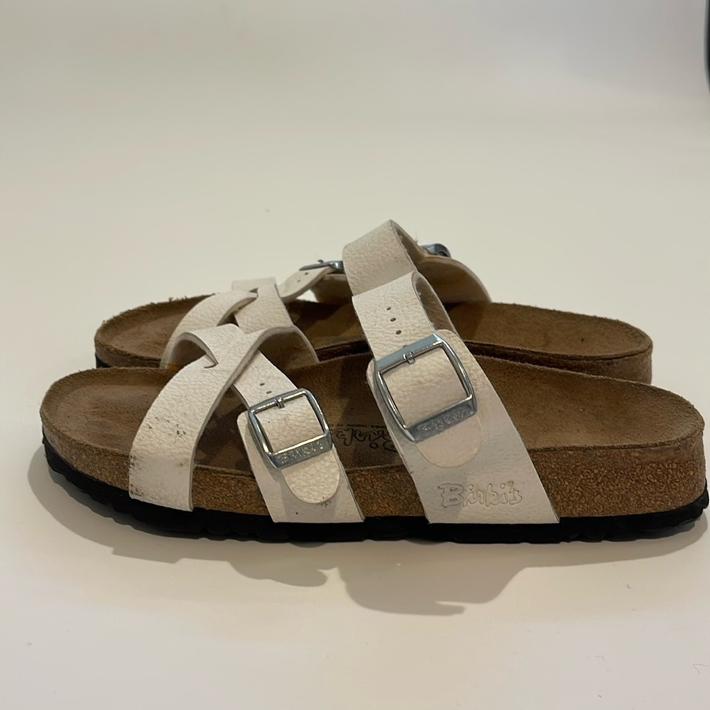 Birkenstock Birki’s White Sandals